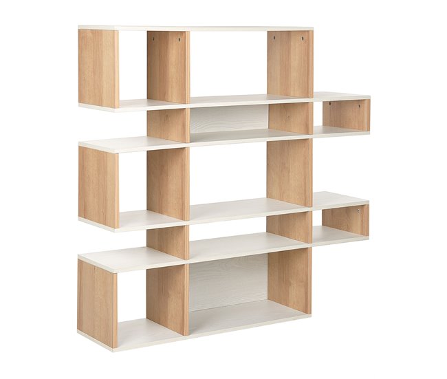 Beliani Librería AMARILO Marron