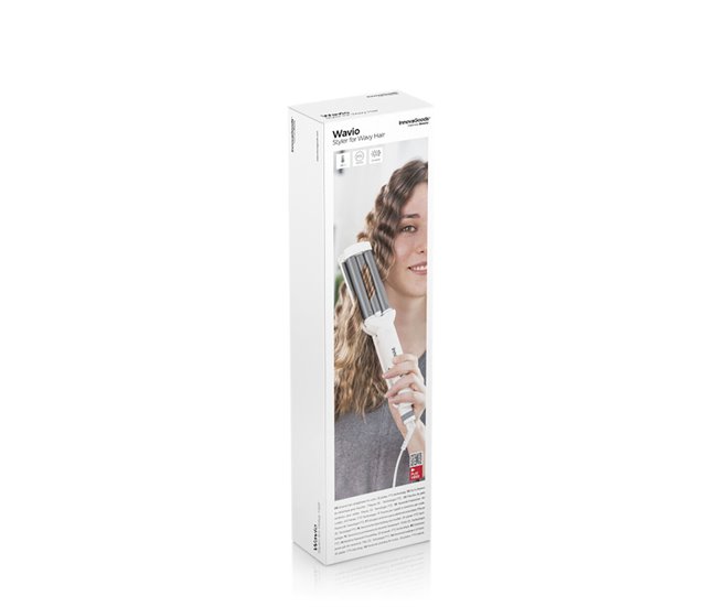 Plancha de Pelo Cerámica para Ondas Gris