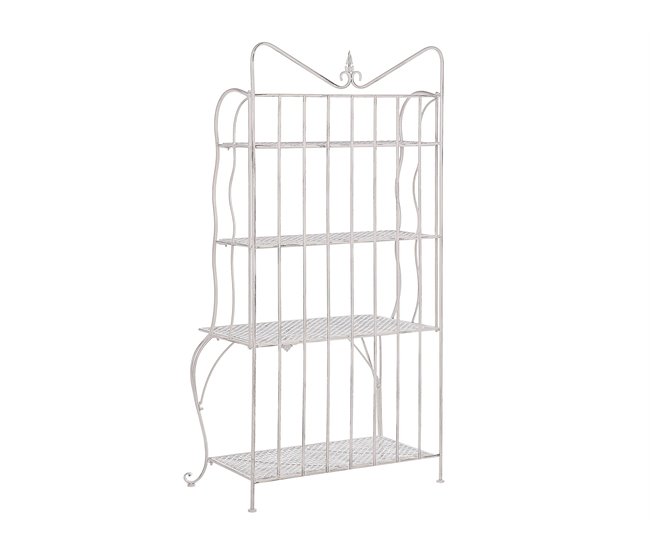 Beliani Estante de baño PAVONA 94 Beige