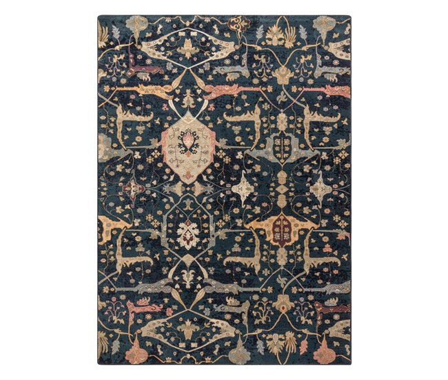 Alfombra de lana POLONIA Persej oriental 200x300 Azul