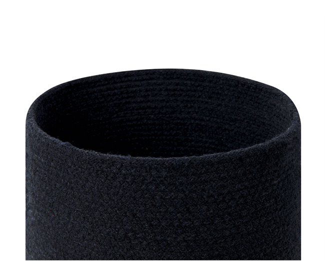 Beliani Estante de baño pequeño BASIMA Negro