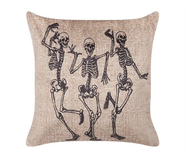 Beliani Cojín decorativo MORTESTI Beige