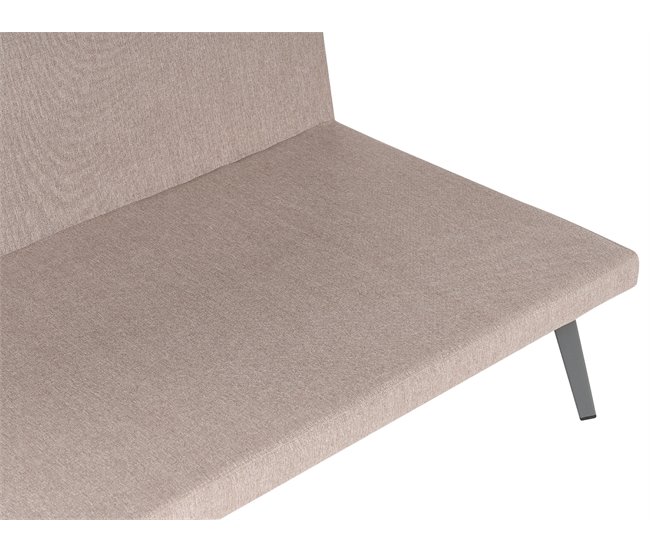 Beliani Sofá de jardín Poliéster LORETELLO Beige