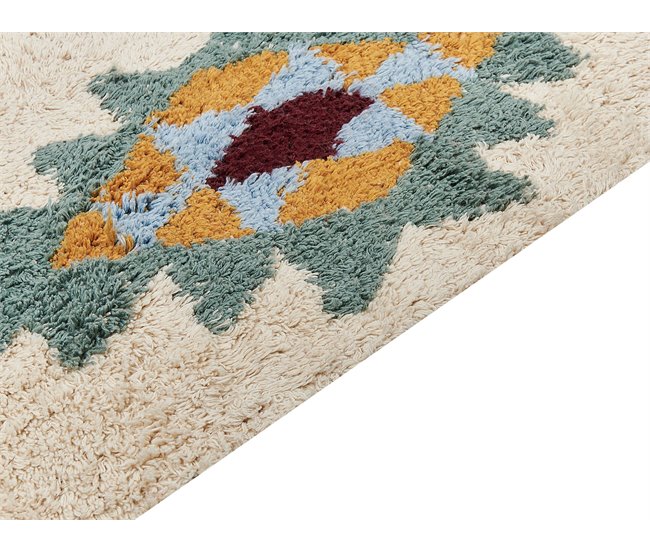 Beliani Alfombra de pelo corto DUZCE 80x150 Beige