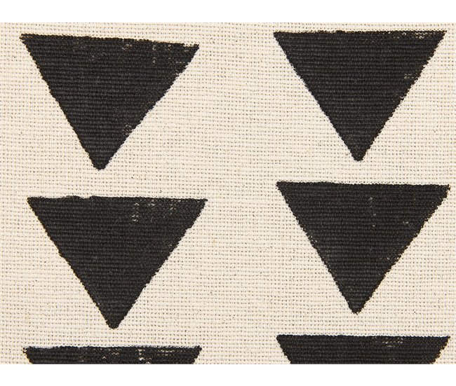 Beliani Cojín decorativo CERCIS Beige