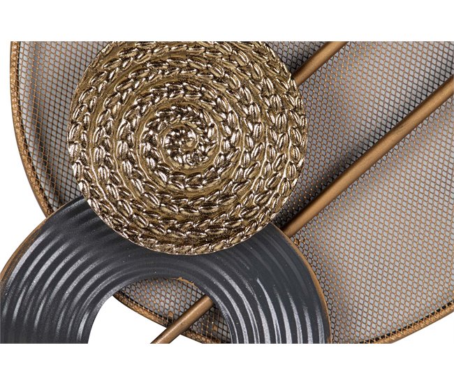 Adorno Metal Adda Home Negro