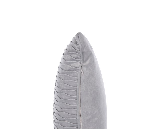 Beliani Cojín decorativo MOTARI Gris
