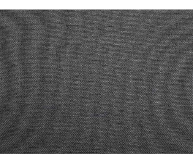 Beliani Cama continental Poliéster PRESIDENT 99x211 Gris Oscuro