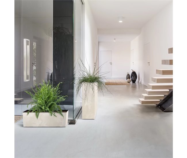 Jardinera Para Balcón Urbi Case Beton Effect Gris