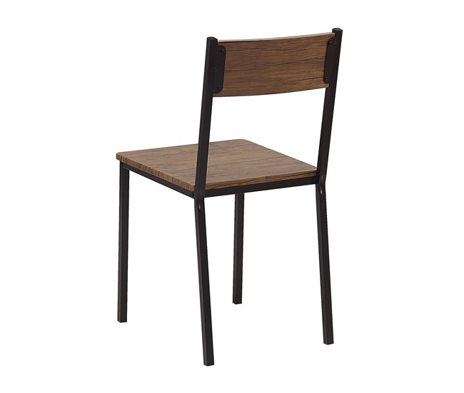 Beliani Conjunto de comedor HAMRY Marron