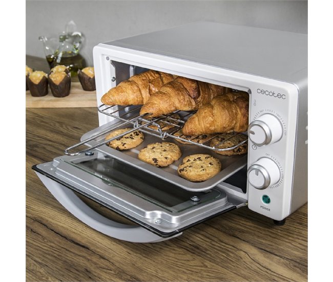 Cecotec Horno de sobremesa Bake Toast 1090 Blanco
