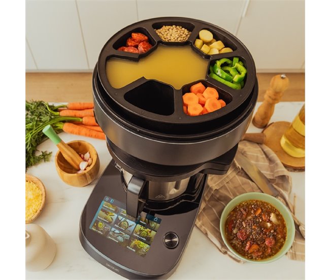 Cecotec Robot multifunción Mambo CooKing Total Gourmet Negro