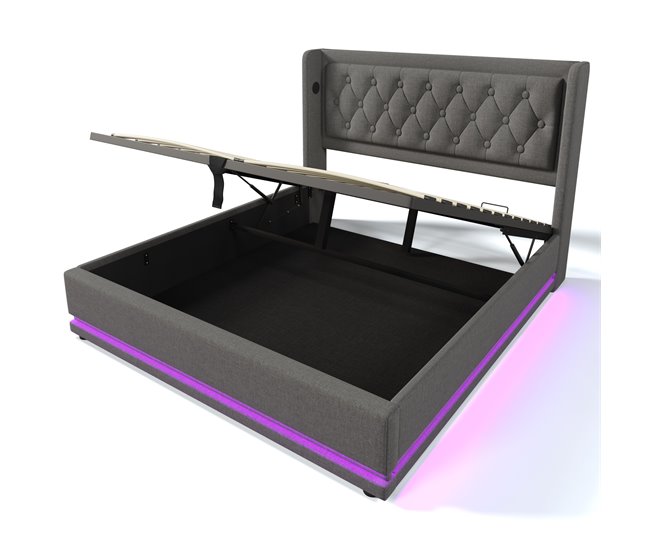 Canapés abatibles Gris