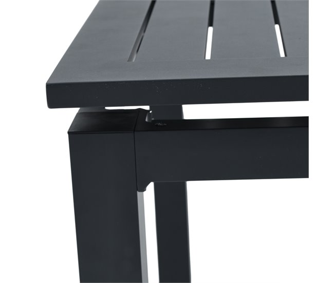 Mesa extensible de jardín ORION gris oscuro Gris Oscuro