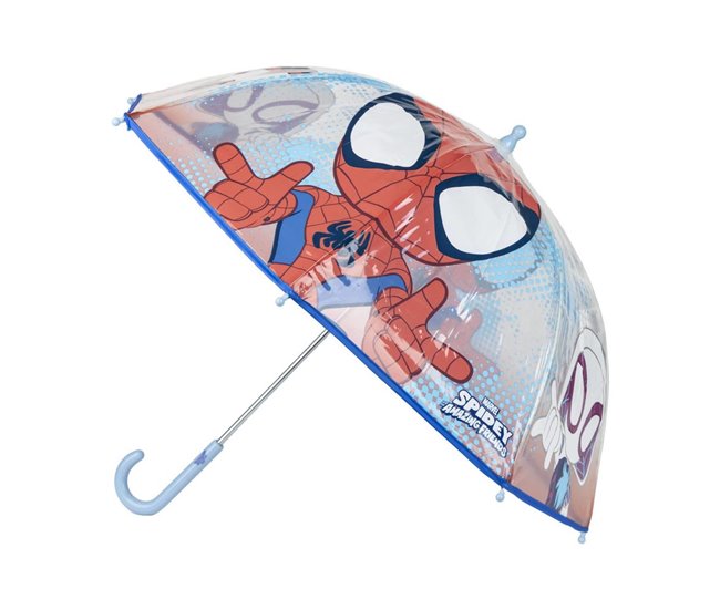 Set de Mochila 3D infantil de Spiderman + Paraguas Burbuja a juego Multicolor
