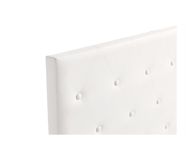 CABECERO TAPIZADO VENICE POLIPIEL  - Moonia 115 Blanco