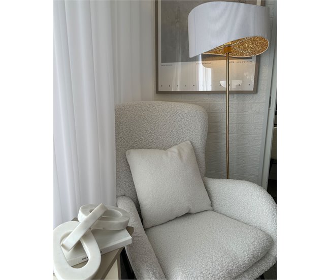Beliani Figura decorativa MARUSI Blanco
