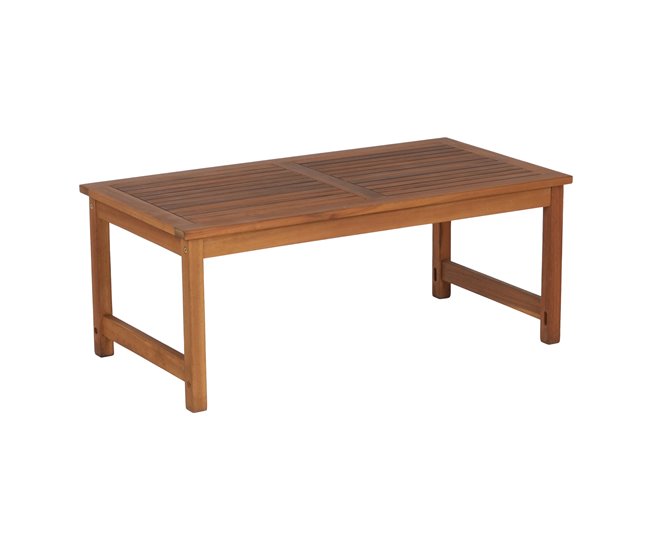 Conjunto de muebles de jardín Cannole 4 piezas ratán Madera