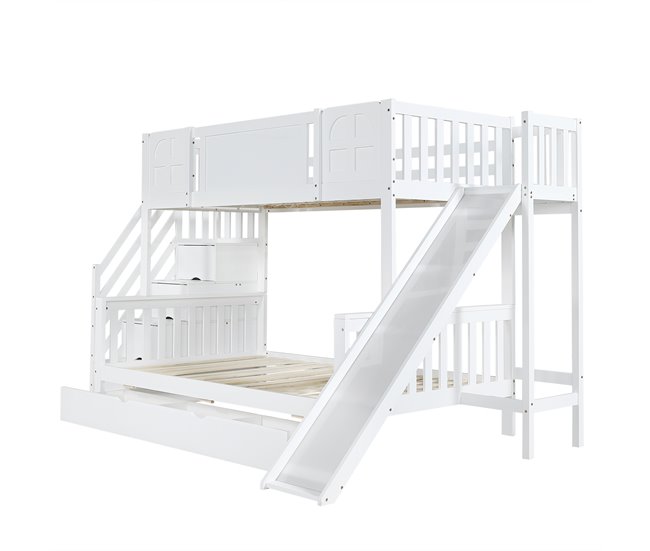 Cama litera Blanco