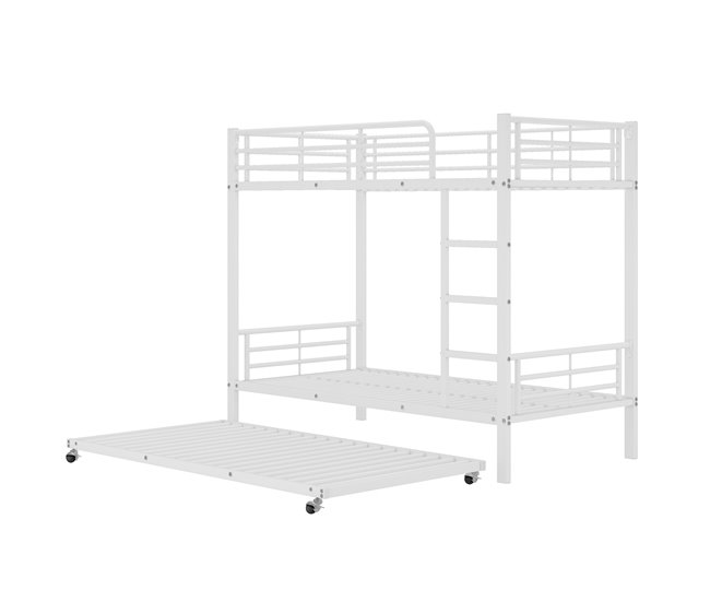 Camas literas 95x204 Blanco