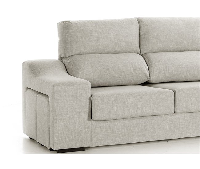 Chaise longue LUCIA IV Gris Claro