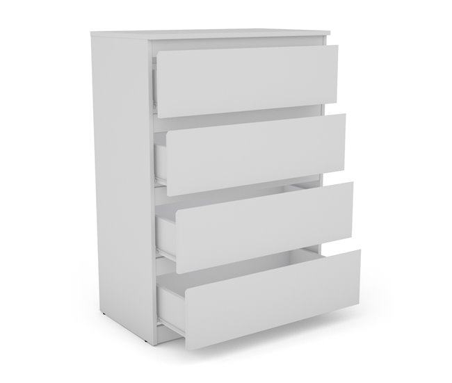 Comoda 4 cajones OSLO Blanco