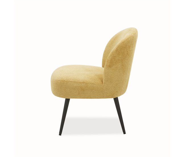 Sillón decorativo KITTY Amarillo