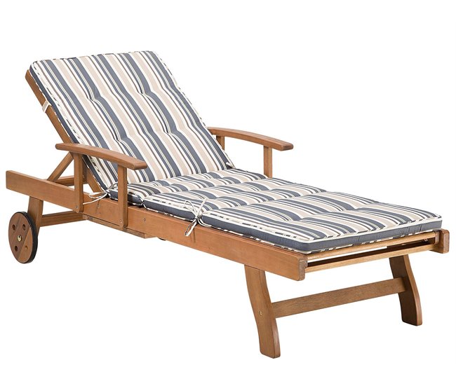 Beliani Cojín de asiento TOSCANA Azul