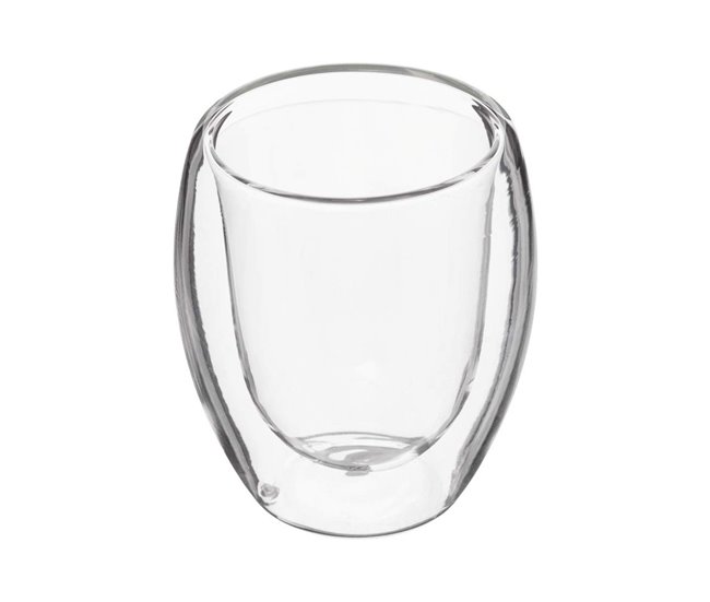 Juego de Tazas de Café Transparente