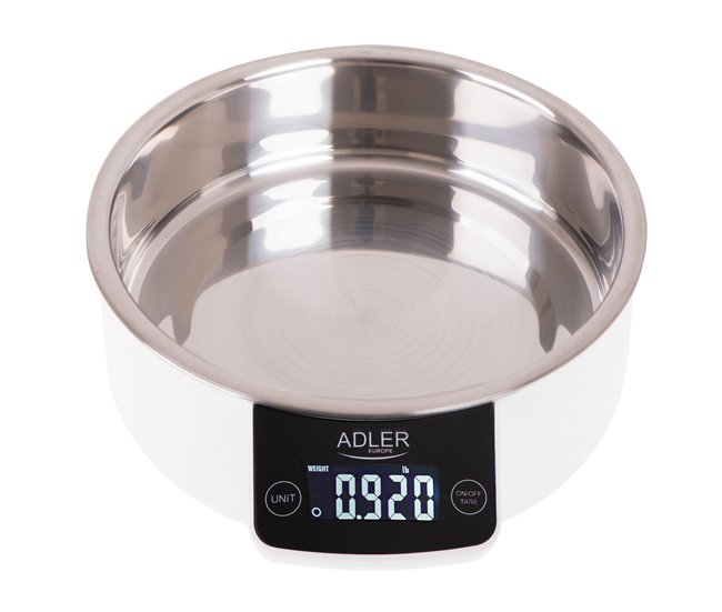 Balanza de cocina Adler AD 3166 Blanco
