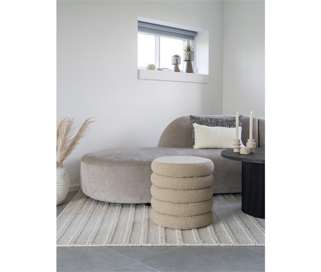 Alfombra Rectangular Dehli Beige