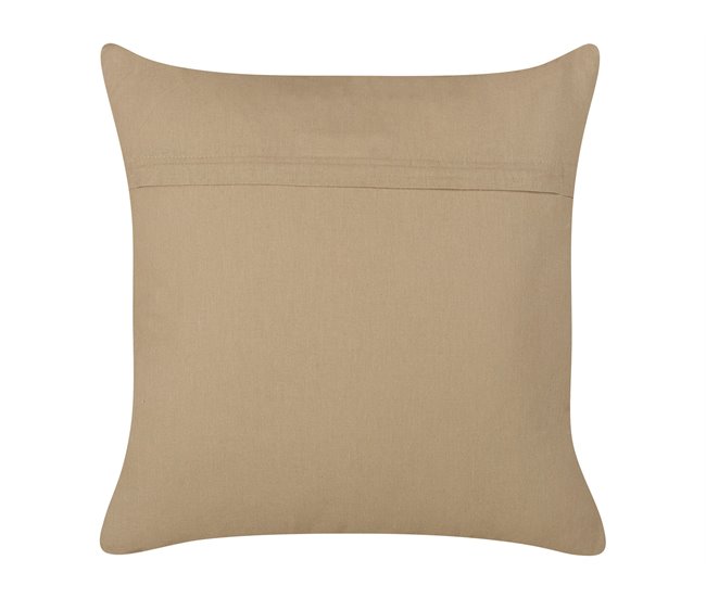 Beliani Cojín decorativo COLLOMIA Beige