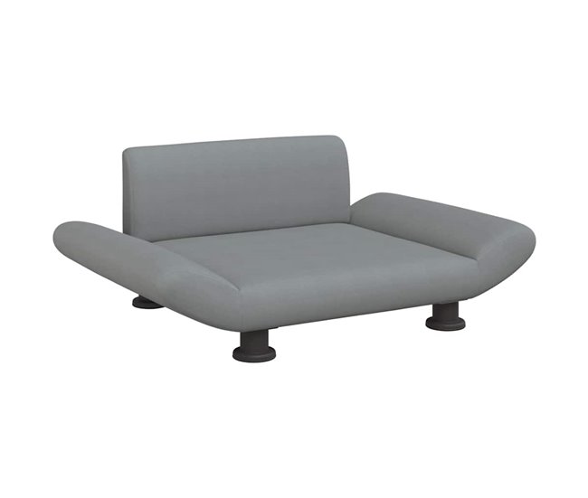 Cama Para Perro Gris Claro