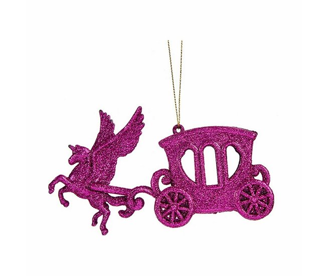 Adorno Navideño Fucsia