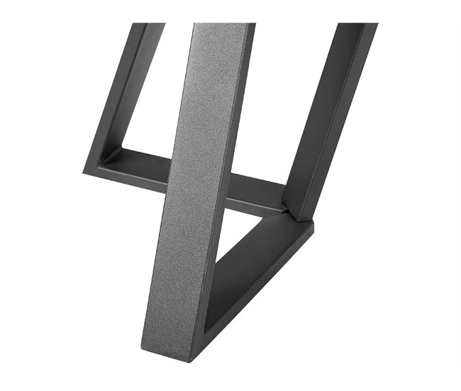 Beliani Banco de cama MDF, Hierro UPTON Marron