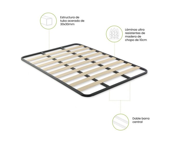 Somier láminas RX Silver 