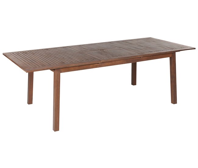 Beliani Conjunto de comedor CESANA Marron