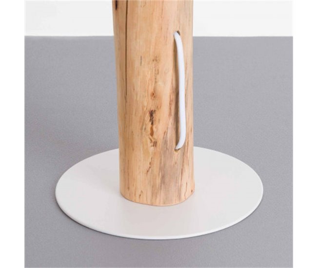 Lámpara de Mesa Ink O91 Natural/ Blanco