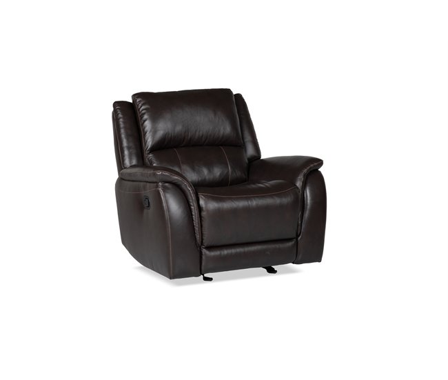 Sillón relax eléctrico color marrón NINFA Marron