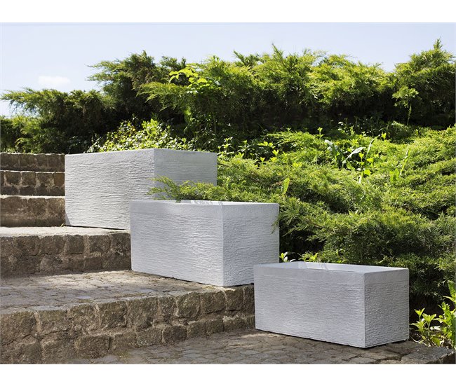 Beliani Maceta MYRA Blanco