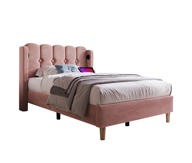 Camas individuales Rosa