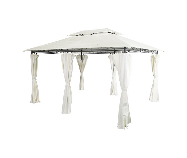 Pérgola RITA 275x400x300cm color beige Beige