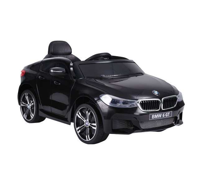 Coche Eléctrico PP, Acero HOMCOM Negro