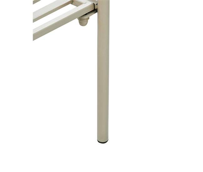 Beliani Maceta con patas VINCA Beige