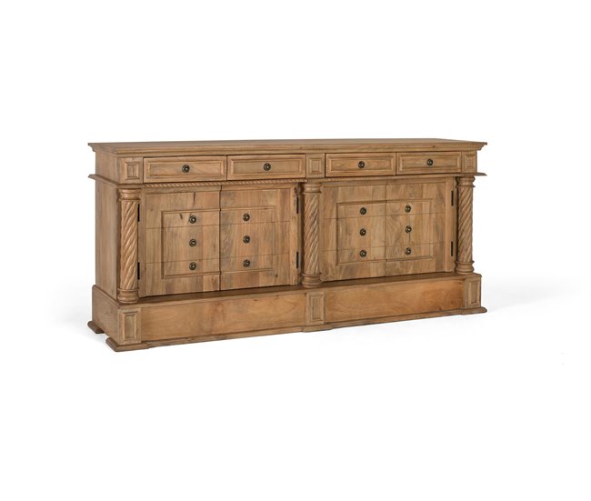 Aparador con  cajones y  puertas en madera de mango .GINER Y COLOMER Marron