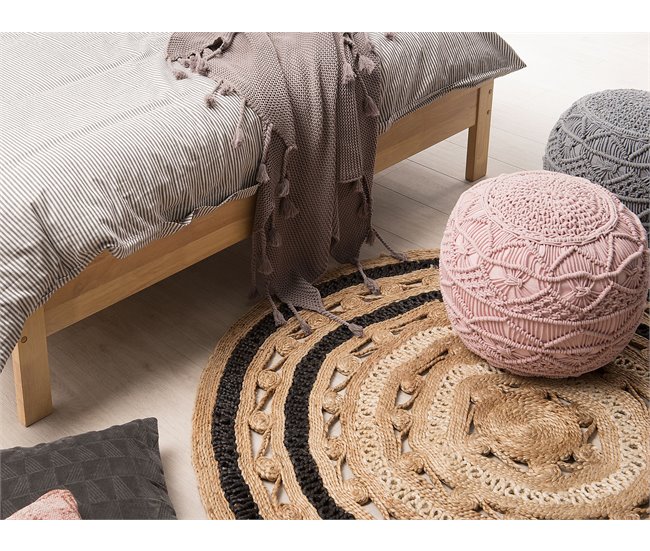 Beliani De tejido plano GOYNE Beige