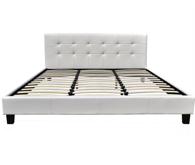Cama "Julia" 214x187 Blanco