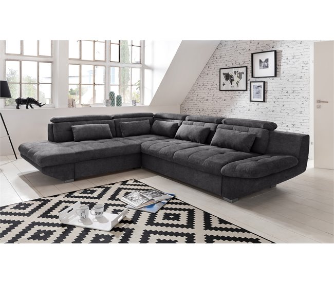 Rinconera convertible en cama ETERNITY Antracita