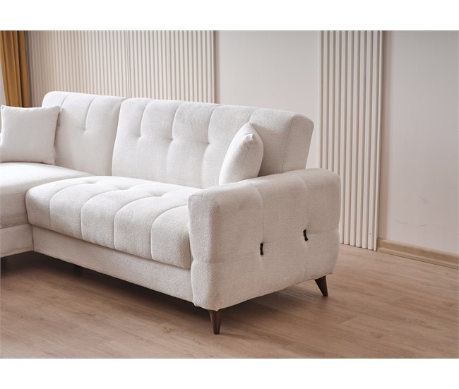 Chaise longue cama reversible HERMÉS Blanco