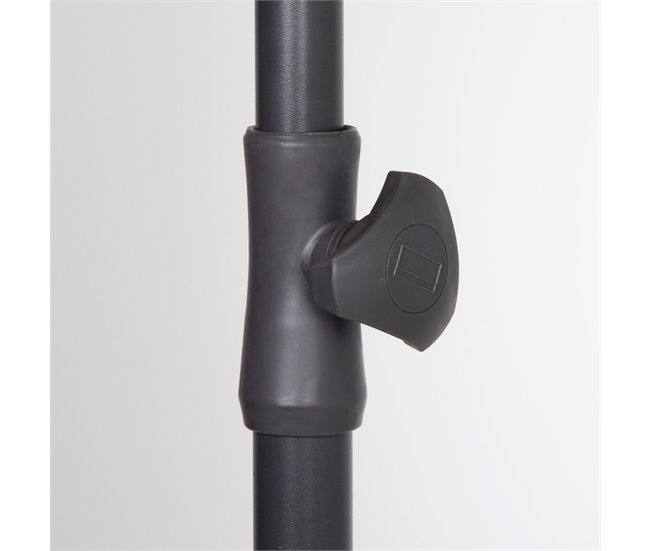 Aktive Sombrilla rectangular balcón inclinable Antracita